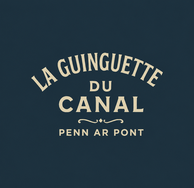 La Guinguette du Canal à Penn ar Pont, terrasse au bord du canal de Nantes à Brest